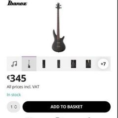IBANEZ bass guitar