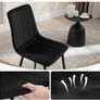 Brand new velvet dining chairs x 2 Image 4