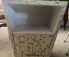 1960s vintage bedroom set locker and chair
