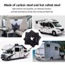 Universal van Heavy duty Seat Swivel Base 360 Deg Forward Reverse Rotation Heavy Duty Chair Swivel Base for RV Truck Commercial Engineering Vehicle Image 3