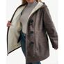 BNWT Lovely Coat with a Hood & Soft Fur on the inside size 20 Image 3