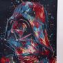 Darth Vadar portrait (125 cm) - Tapestry Image 2