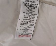 NEXT Summer Goose Feather & Down Duvet super king almost new