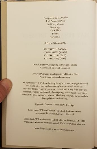May Tyrants Tremble: The Life Of William Drennan, 1754-1820 by Fergus Whelan