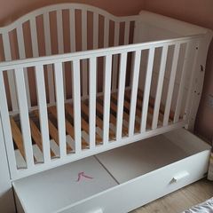 Sleigh Cot bed without storage drawer