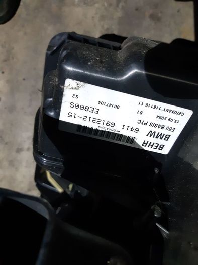 Bmw E60 5 Series 2003 2007 Complete Heater
