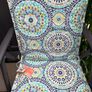 high-back chair cushion Image 2