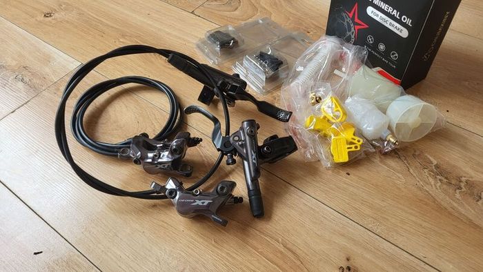 shimano XT brake set