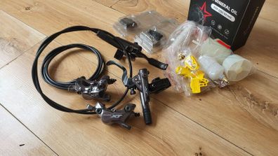 shimano XT brake set