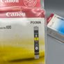 2 x Genuine Canon Pixma ChromaLife 100 Ink Cartridges Sealed Cyan & Yellow Image 3