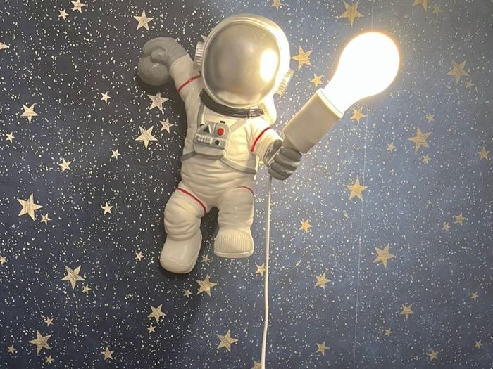 Astronaut Wall Light | Space Bedroom Light