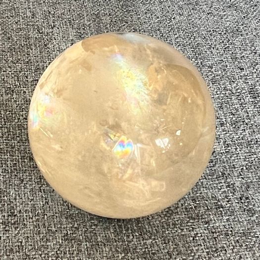 Crystal natural calcite sphere 4cm