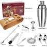 Cocktail Shaker Set,750 ML Stainless Steel Cocktail Mixing Set with Stand,Bartending Kit for Home,Bar,12 Pieces Bar Tool Kit for Christmas,Birthday,Anniversary,Weeding (FREE POSTAGE) Image 2
