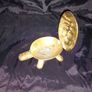 Brass Ashtray with lid. Image 3