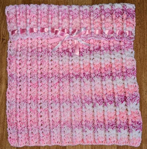 Crochet Pram Blanket BRAND NEW!!!