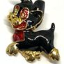 Vintage happy puppy brooch Image 3