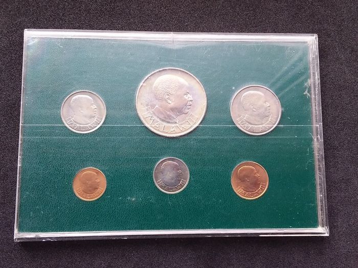 1971 Malawi First Decimal Coinage Mint Set - Rare Historical Issue