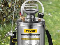 main image for ad BRAND NEW 12L Hand Powered Sprayer Stainless Steel Watering Spraying Sprinkling Atomizer Pump Home Ground Garden Cleaning Sprayer