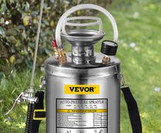 BRAND NEW 12L Hand Powered Sprayer Stainless Steel Watering Spraying Sprinkling Atomizer Pump Home Ground Garden Cleaning Sprayer