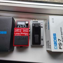 Boss RC-5 and FS-7 Bundle