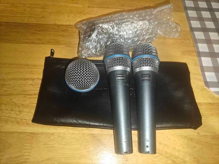 Shure Beta Microphones