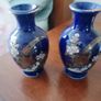 two small blue vases Image 9