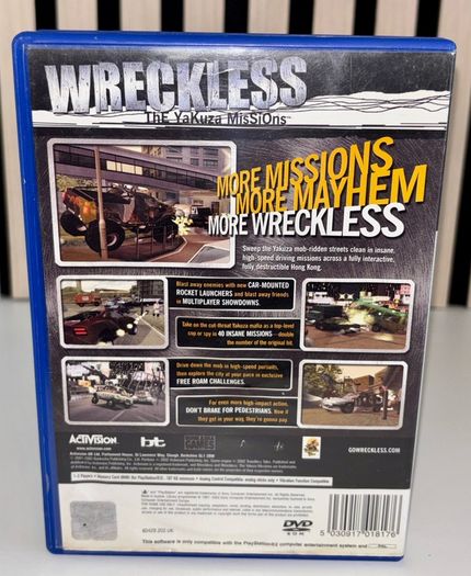 Wreckless: The Yakuza Missions PS2