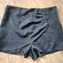 Black skirt +shorts  Size 12 Image 2