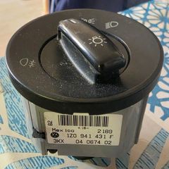 VAG Volkswagen Audi Skoda OEM headlight switch IZO 941 341 F