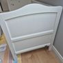 Cot Bed with Mattress (Grey or White) Image 3