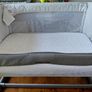 Next to me Chicco magic cot with snuz breatheble matress and bed sheets. Image 2