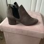 ankle boots H&M grey suede effect boots size 40 Image 4
