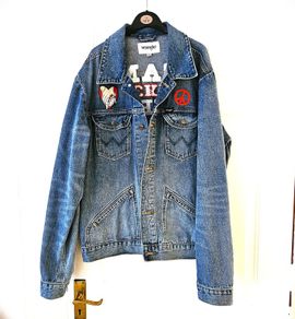 Wrangler customized denim men jacket
