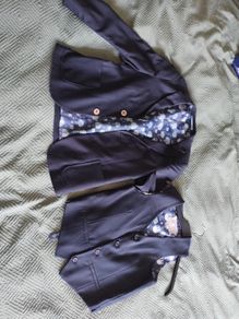 Boys formal jacket and waistcoat communion