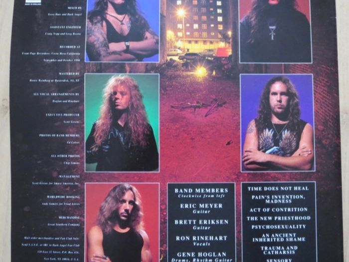 Dark Angel Time Does Not Heal (2LP, Early 90s Pressing)
