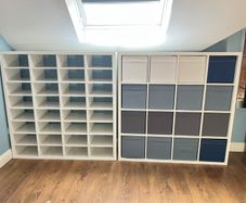 4 x Ikea kallax shelving units