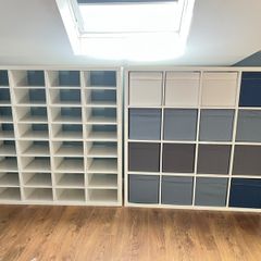 4 x Ikea kallax shelving units