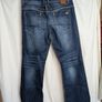 Diesel Hudson Mens Jeans W36 L32 Blue Faded Denim Straight Fit 100% Cotton Image 3