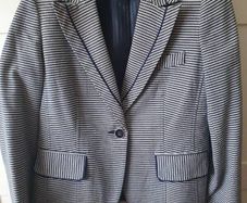 Navy stripe blazer 12