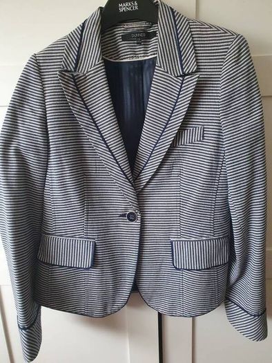 Navy stripe blazer 12