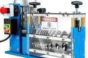 Electric Wire Stripping Machine, 1.5-38 mm Automatic Wire Stripping Machine, 11 Channels 10 Blades Cable Stripping Machine, Wire Stripping Tool 2286 cm/Minute, for Recycling Copper Wire