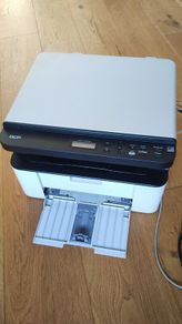Brother DCP-1610W printer with 4 sealed toners