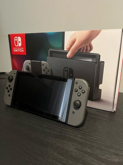 Nintendo Switch Console Grey 32GB - 128GB microSD included