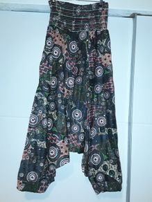 Boho yoga style trousers