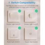 Meross Smart Light Switch Module, DIY Wall Switch Module, Wireless Relay Smart Switch works with Apple HomeKit, Alexa, Google Image 6