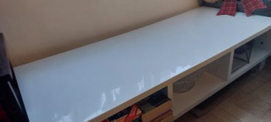 White coffee table