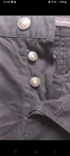 French Connection Men's Black Trousers