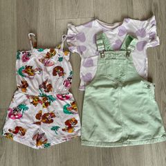 Girl summer clothes, 4-5 years