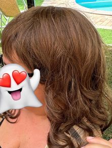 wig brunette