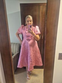 Starla Boutique Emmy Pink Bow Dress
